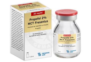 PROPOFOL %2 MCT/LCT FRESENIUS 1000 MG/50 ML ENJEKSIYONLUK/INFUZYONLUK EMULSIYON (10 FLAKON)